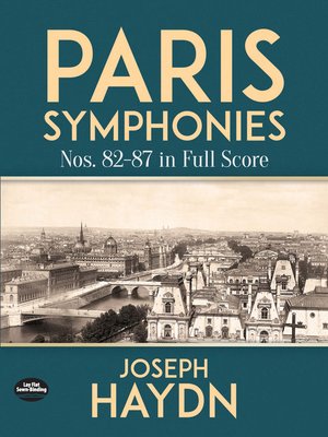 cover image of Paris Symphonies Nos. 82-87 in Full Score